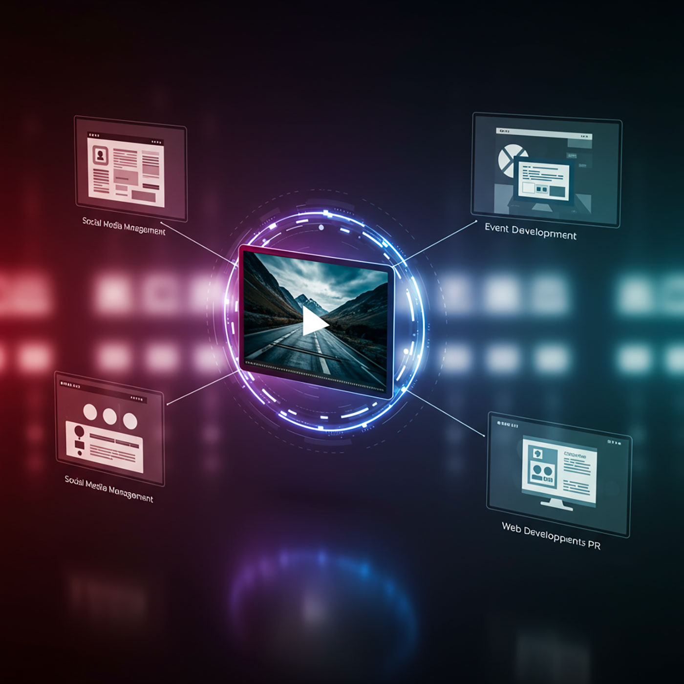 Video production workflow diagram illustrating technical compliance and certified standards for professional animation video creation.